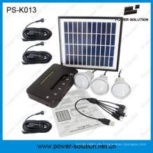 Solarenergie-Kits mit 3PCS High-Brightness-LED-Lampe